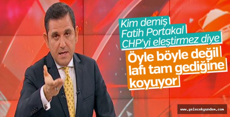Fatih Portakal CHP'ye isyan etti Siyaset Gelecek Gündem